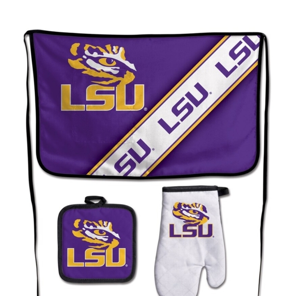 LSU Tigers 6-piece NWT barbecue set from WinCraft - Picture 10 of 11
